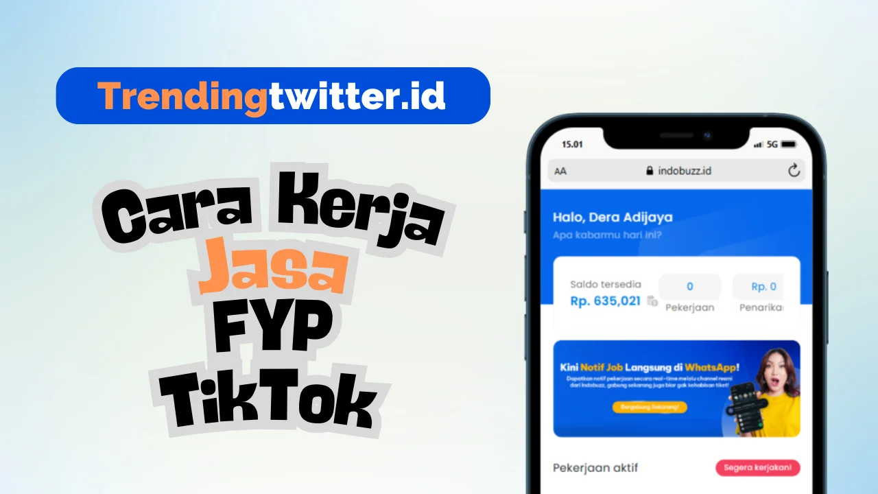 Cara Kerja Jasa FYP Tiktok – Trendingtwitter.id
