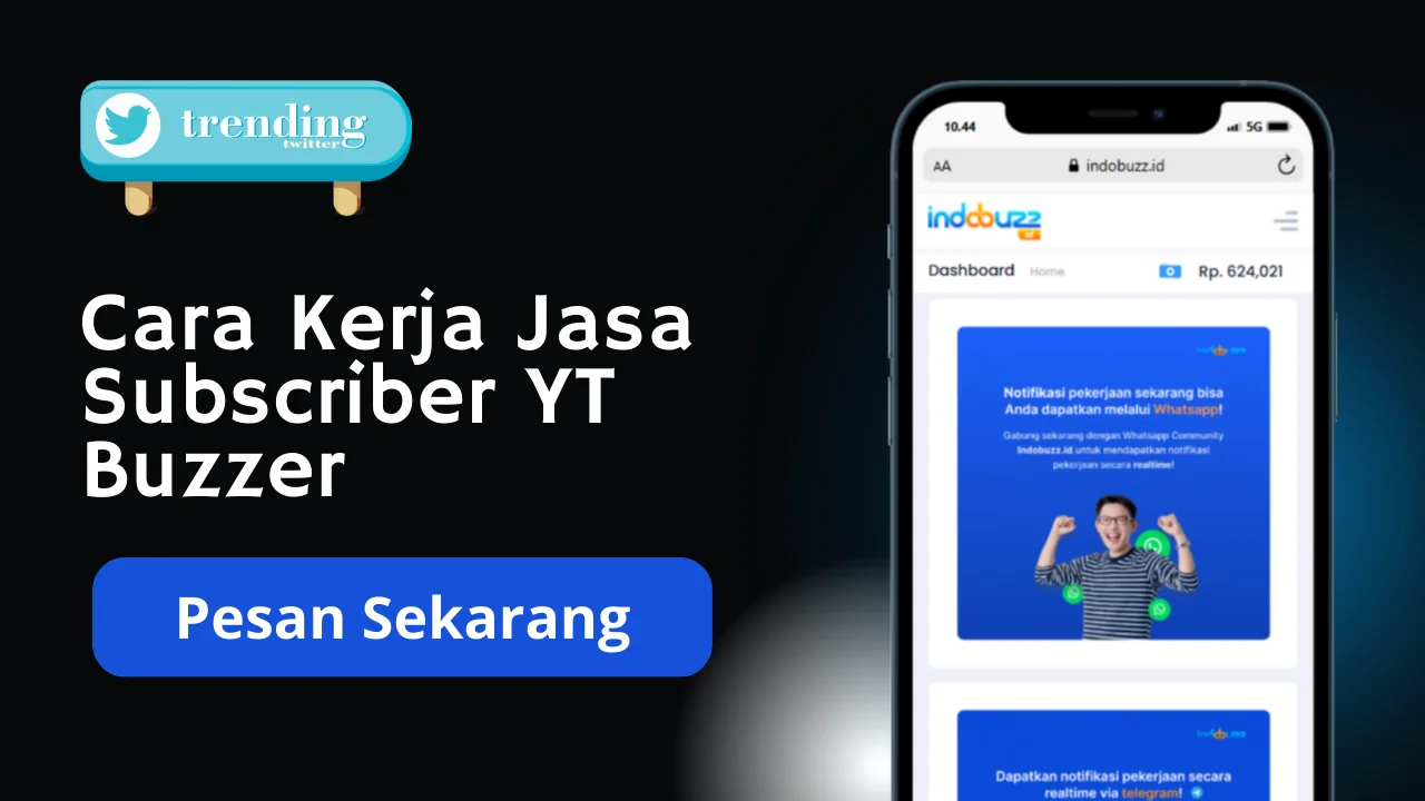 Cara Kerja Jasa Subscriber Youtube Organik Buzzer
