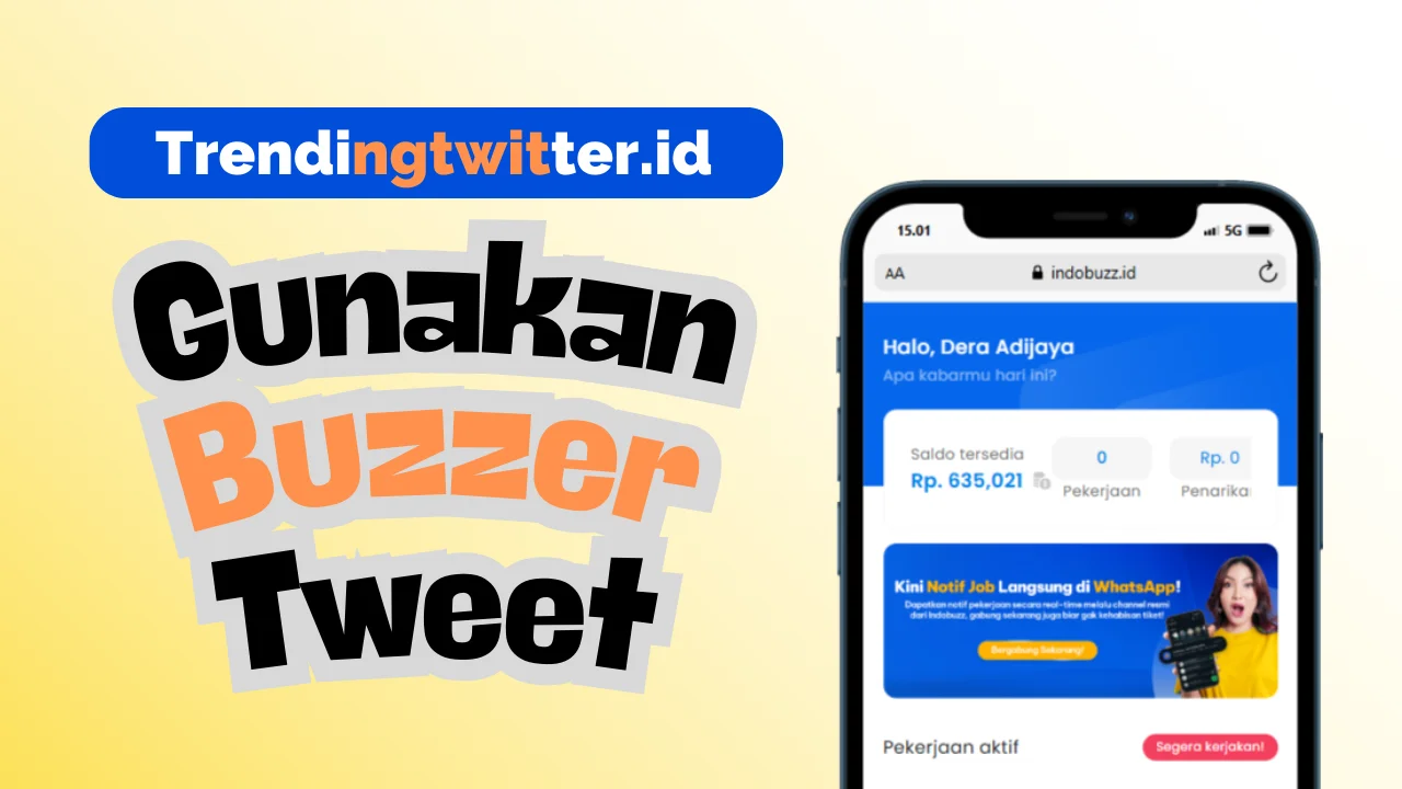 Gunakan Buzzer Tweet Twitter Untuk Naik Trending Topik – Trendingtwitter.id