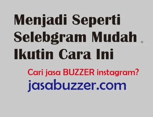 Menjadi Seperti Selebgram Mudah Ikutin Caranya Ini