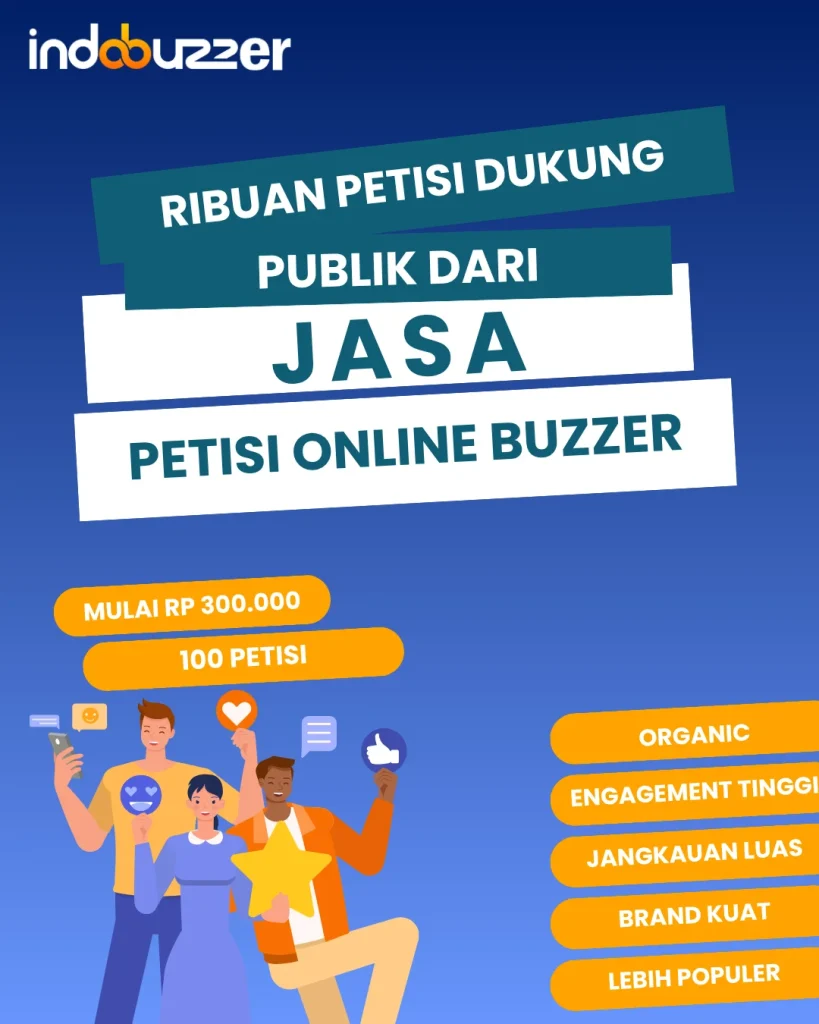ribuan petisi dukung publik