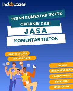 peran komentar tiktok organik